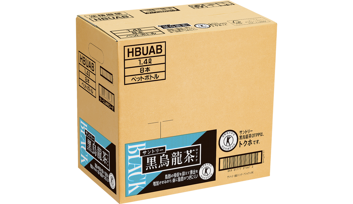 黒烏龍茶OTPP1.4L×8本｜サントリー健康飲料SHOP