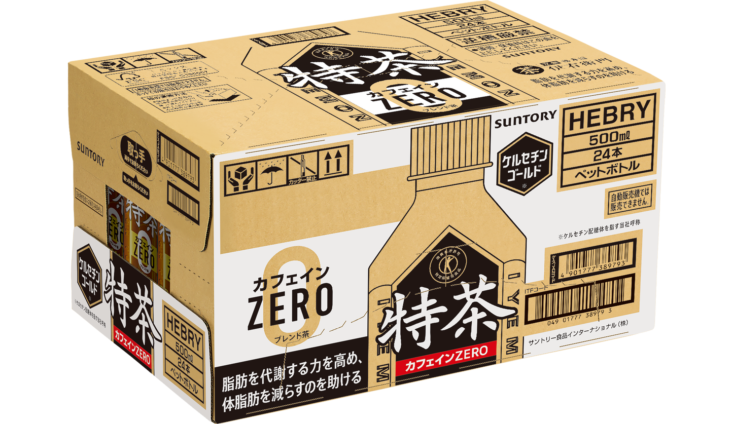 
							
								特茶カフェインZERO 500ml×24本
							
							